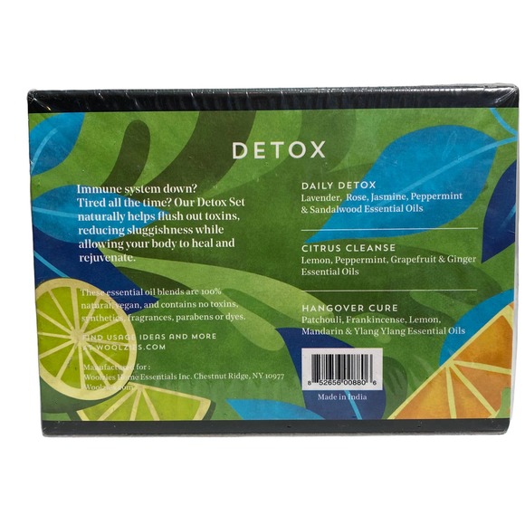 Woolzies Essential Oils Detox Collection 3 in Package - Picture 3 of 3
